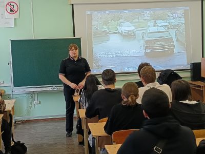 В колледже прошел урок безопасности дорожного движения
